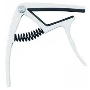 Alice A007K/WH Каподастр для акустической гитары, белый.