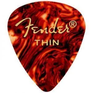 Fender 351 Shape Picks 1 Gross Shell Thin Медиатор.