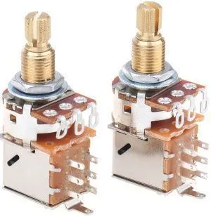 Musiclily MX1930-2 Потенциометр громкости B500K (лин), Push/Pull, в комплекте 2 шт.