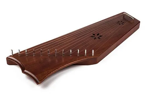 Мозеръ GWS-121W Гусли 12 струн 2-х камерные, цвет орех.