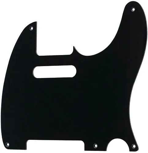 Musiclily MX1410GB Защитная накладка для электрогитары, Fender Telecaster, 1 слой, черная.