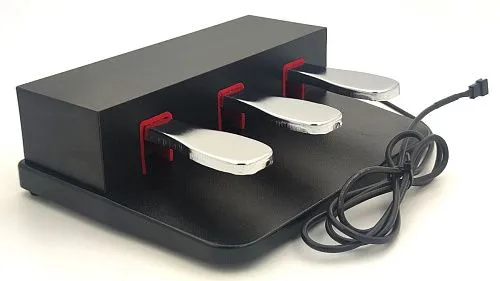 Nux NTP-01B Педаль тройная для цифрового пианино Nux NPK, черная.