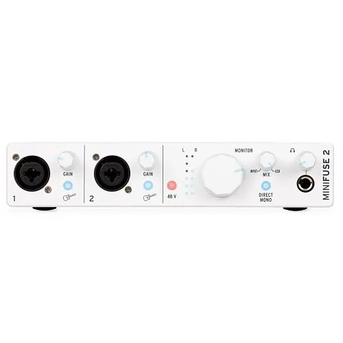 Arturia MiniFuse 2 White USB аудио интерфейс.