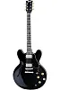 Burny RSA65 BLK Полуакустическая электрогитара.-0