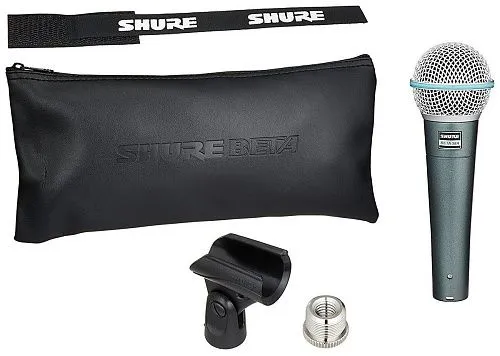 Shure Beta 58A Вокальный динамический микрофон.