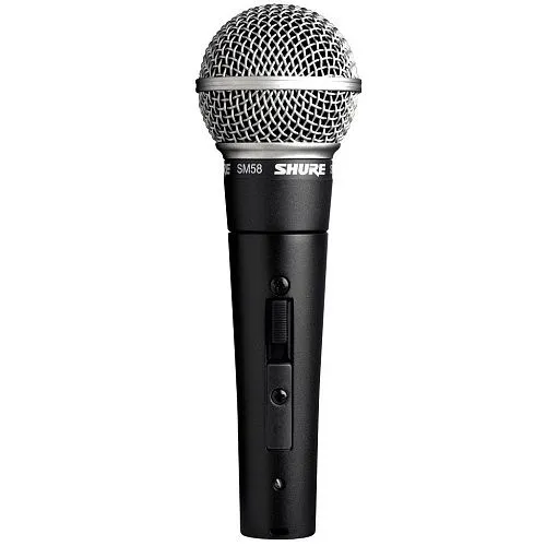 Shure SM58S Вокальный динамический микрофон.