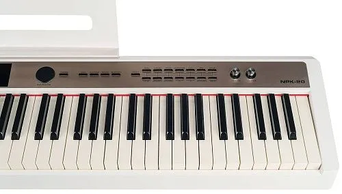 Nux NPK-20-WH Цифровое пианино, белое, без стойки.