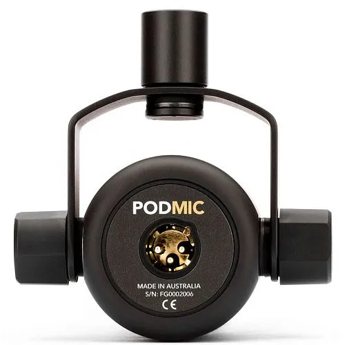 Rode PodMic Кардиоидный динамический микрофон.