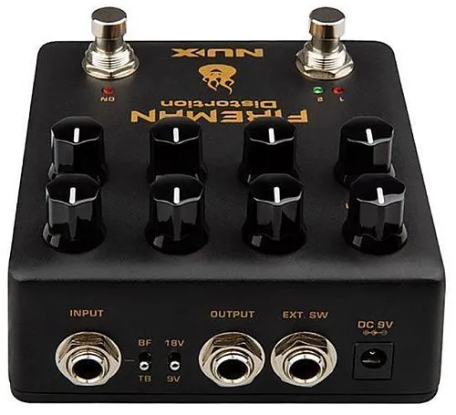Nux NDS-5 Fireman Гитарная педаль эффектов.