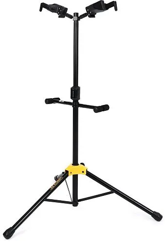 Hercules GS422B Plus Стойка для 2-х гитар с автозахватом.