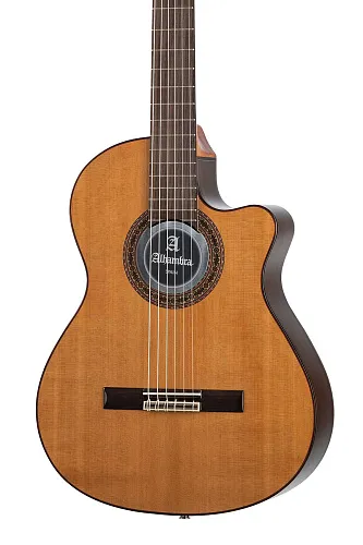 Alhambra 6.855 Cutaway 3C CW E1 Классическая гитара со звукоснимателем.
