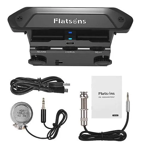 Flatsons FR2 Гитарный магнитный звукосниматель, трансакустический.