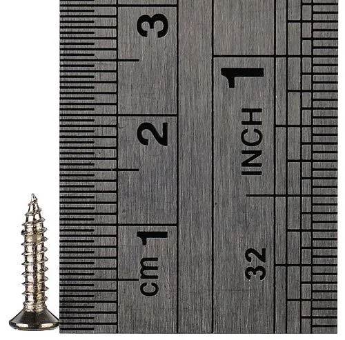 Paxphil WO2512-CR Саморез 2,5х12 мм, хром.