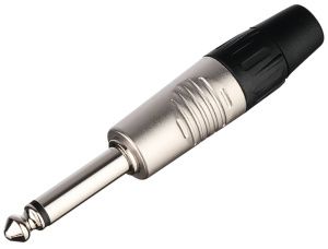 Rean RP2C Разъем на кабель 1/4” Male (6,35 мм), моно.